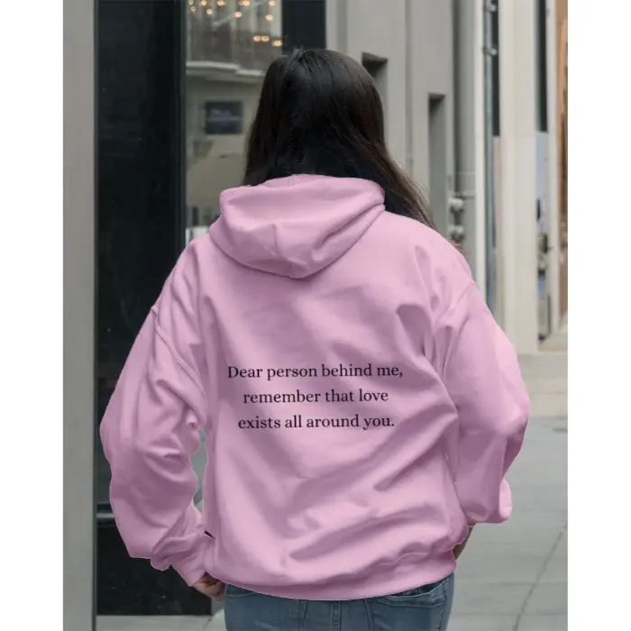 Women Remember That Love Exists All Around You Light Hoodie