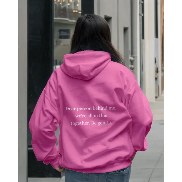 Women Were All In This Together Be Gentle Dark Hoodie